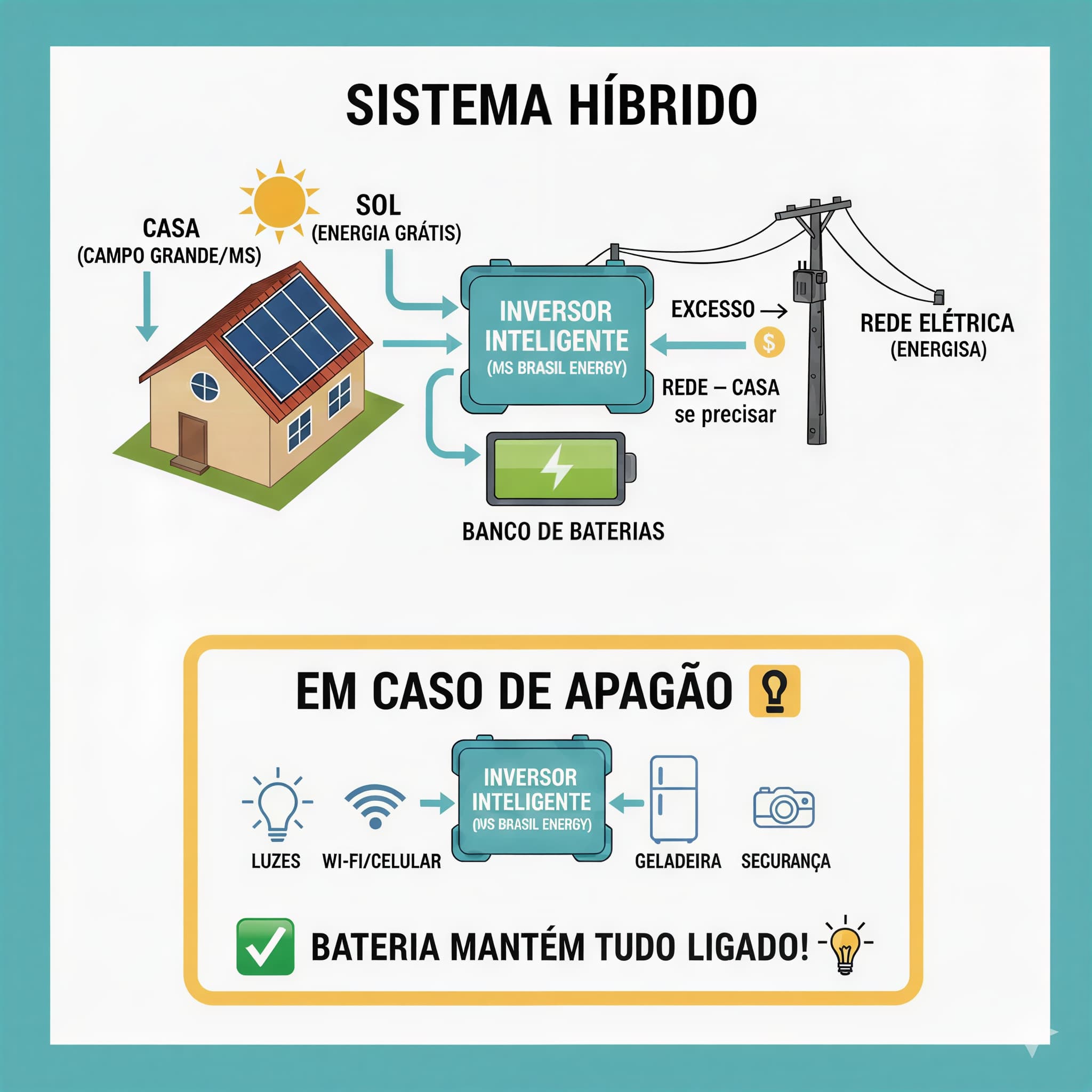 Esquema Sistema Híbrido